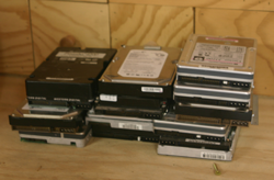 Hard Drives Waiting