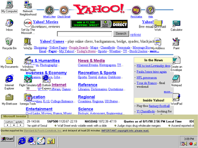 Active Desktop in Windows 98