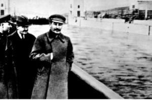 Nikolai Yezhov has been <em>Photoshopped</em> out of existence.