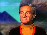 Jonathan Harris as Dr. Zachary Smith on TV's Lost In Space (1965).