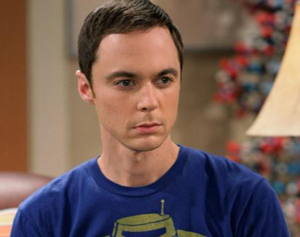 Jim Parsons as Sheldon Cooper in The Big Bang Theory