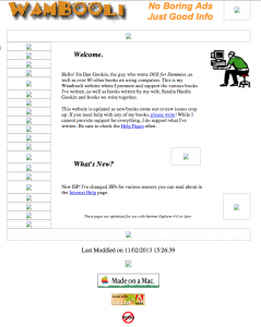 Figure 2. Wambooli 2.1. The missing figures are from the WayBack Machine's capture. Click to embiggen.