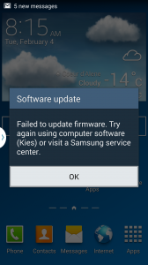 Curse you, Samsung!