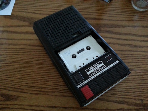 TRS-80 cassette recorder